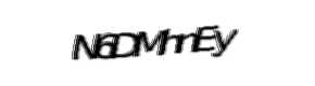 Security check image, please type the characters shown