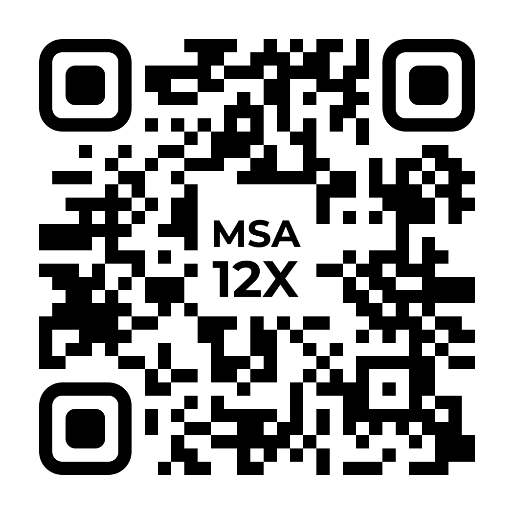 MSA12X QR-Code