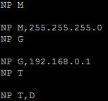 Find IP Address using RS-232 NP command