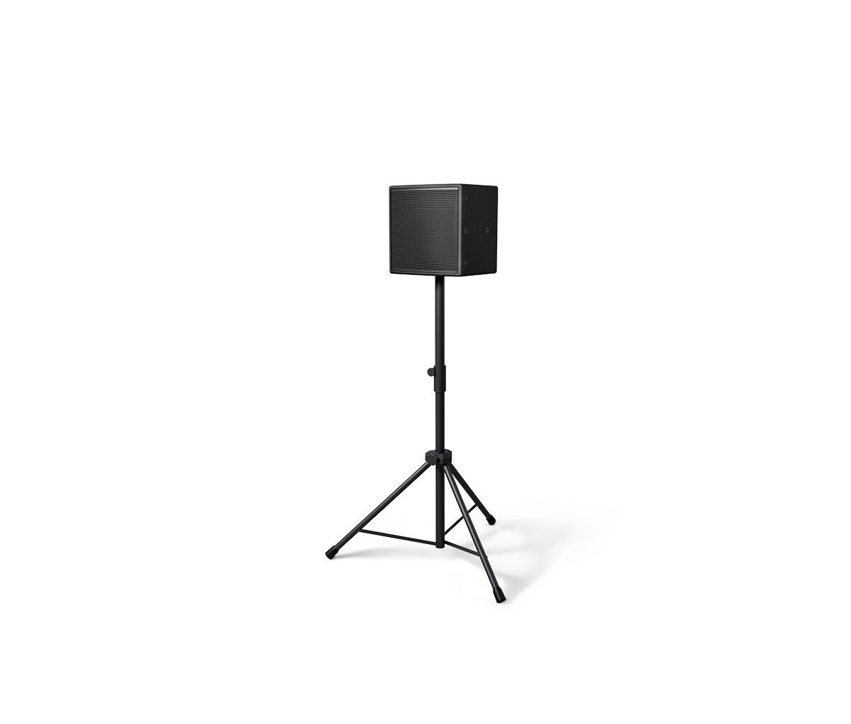 AMM108 studio left facing speaker stand