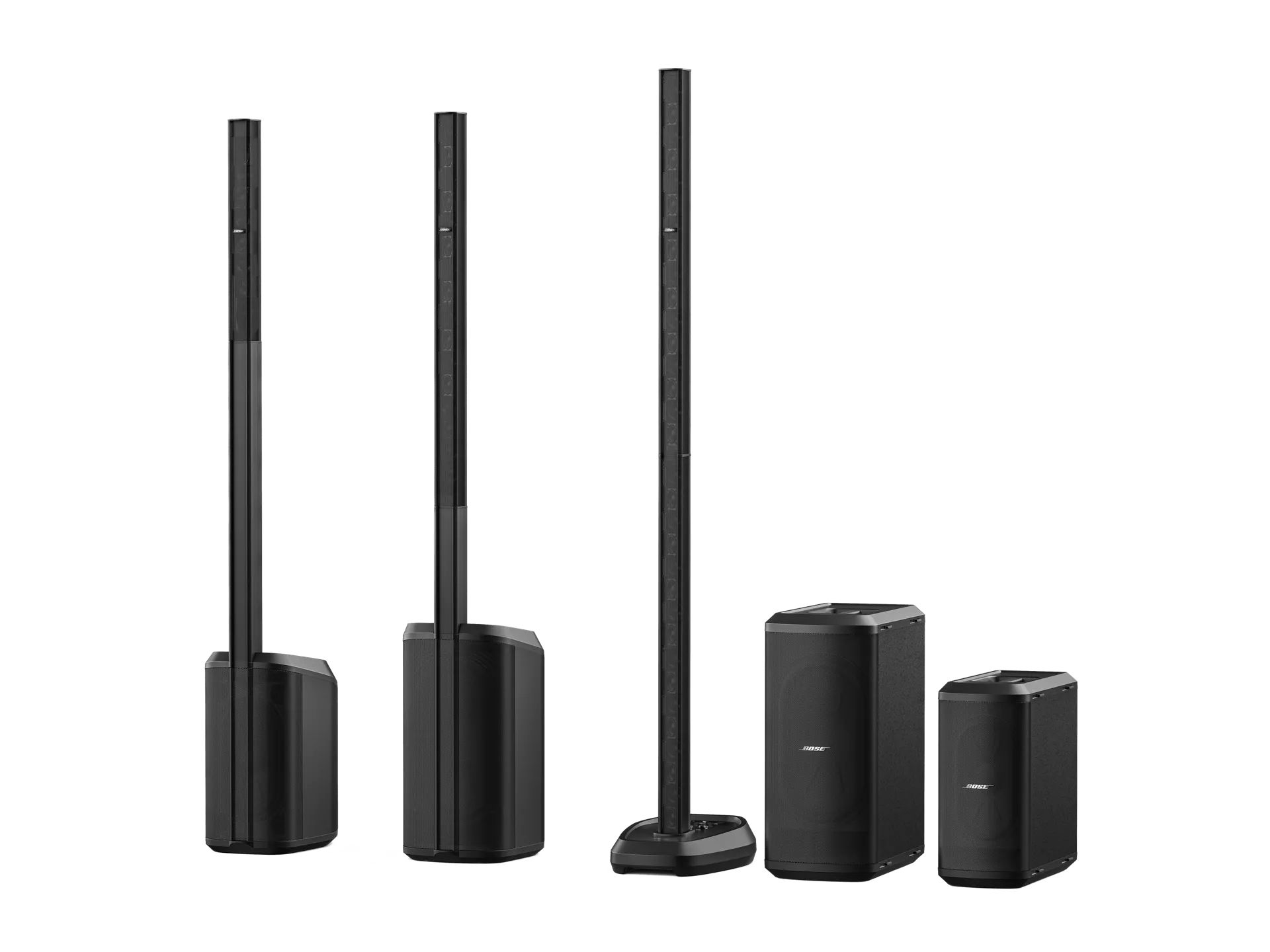 Sistemas Line Array portátiles L1 Pro en el escenario