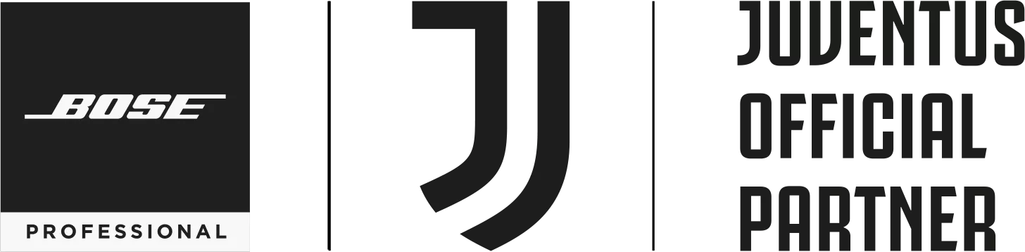 Bose Professional Logotipo del socio de la Juventus