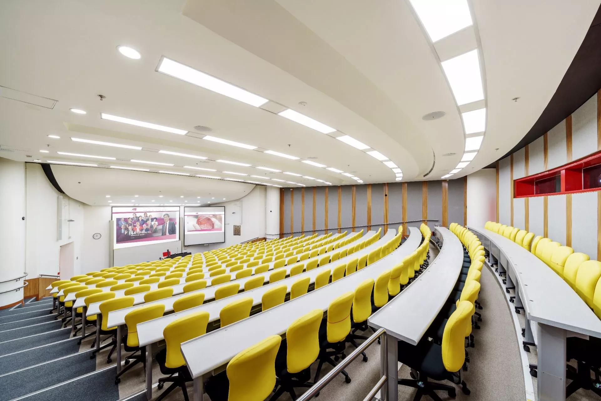 Hörsaal der City University of Hong Kong (CityU)