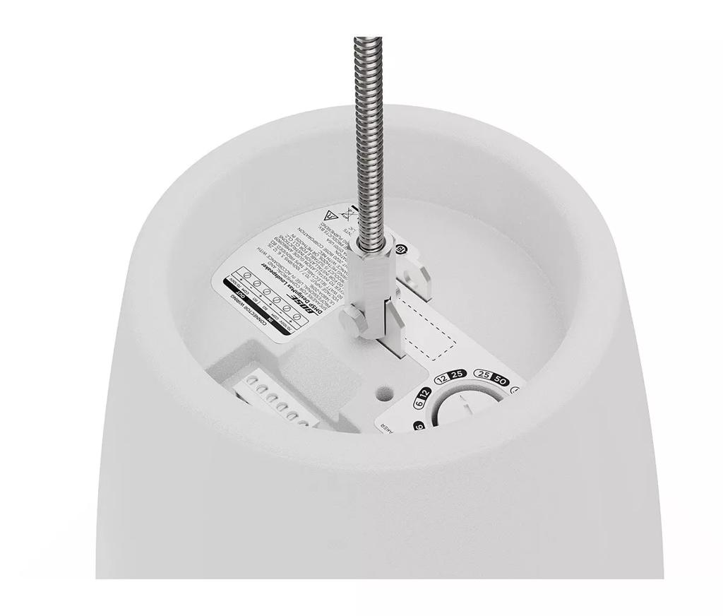 Bose Professional DesignMax adaptér na závitovú tyč, namontovaný na pendant reproduktore