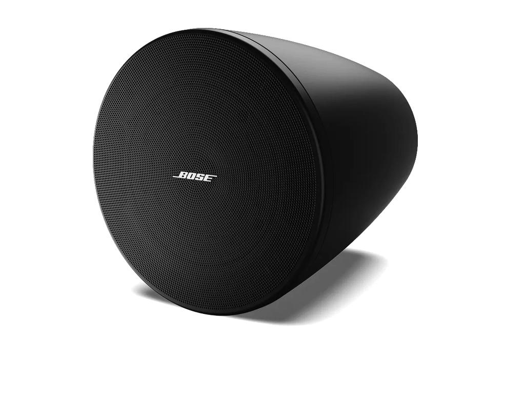 Bose Professional DesignMax DM5P, čierna verzia, pohľad spredu