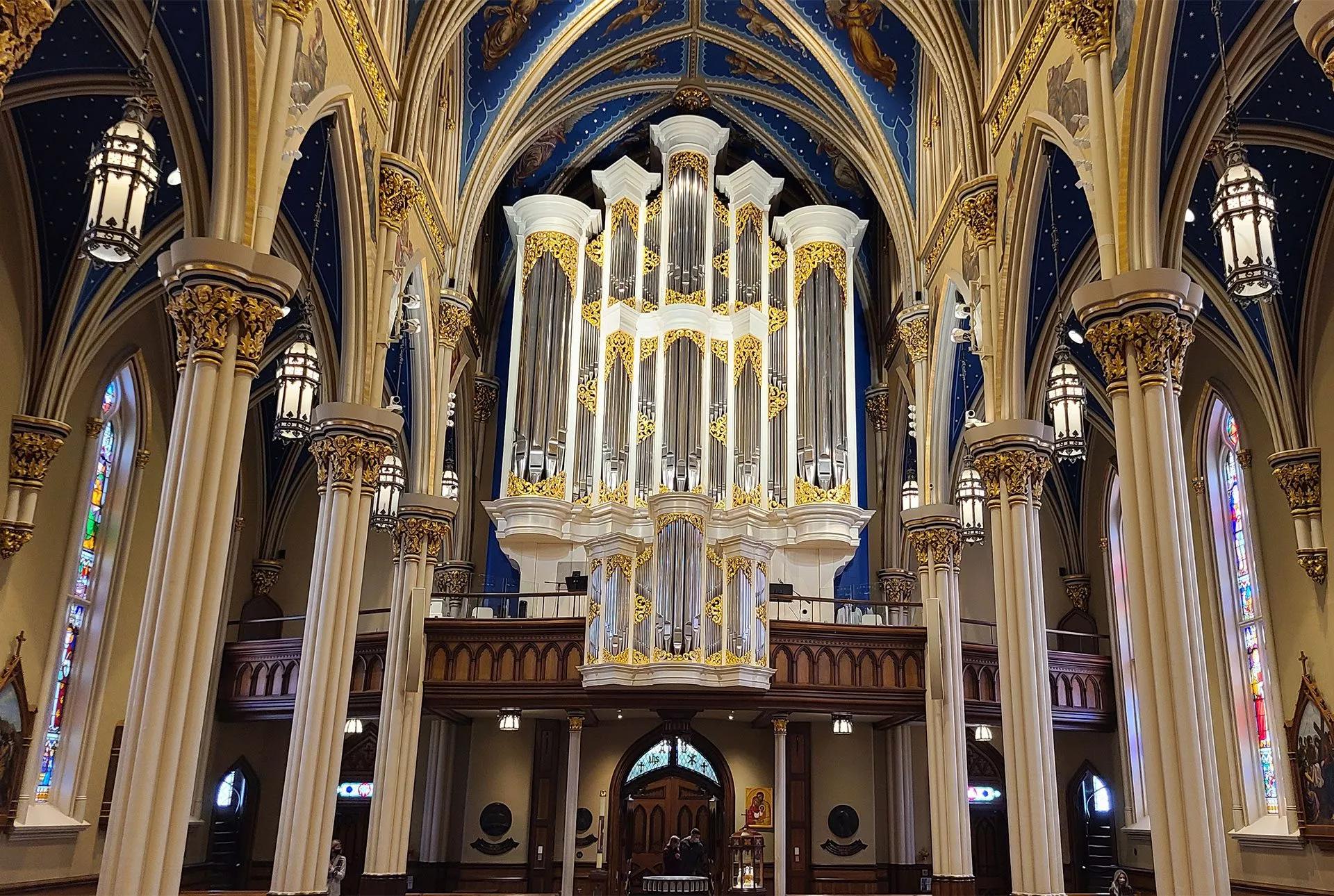 Bose Professional Another photo of the hallway of the Basilica.