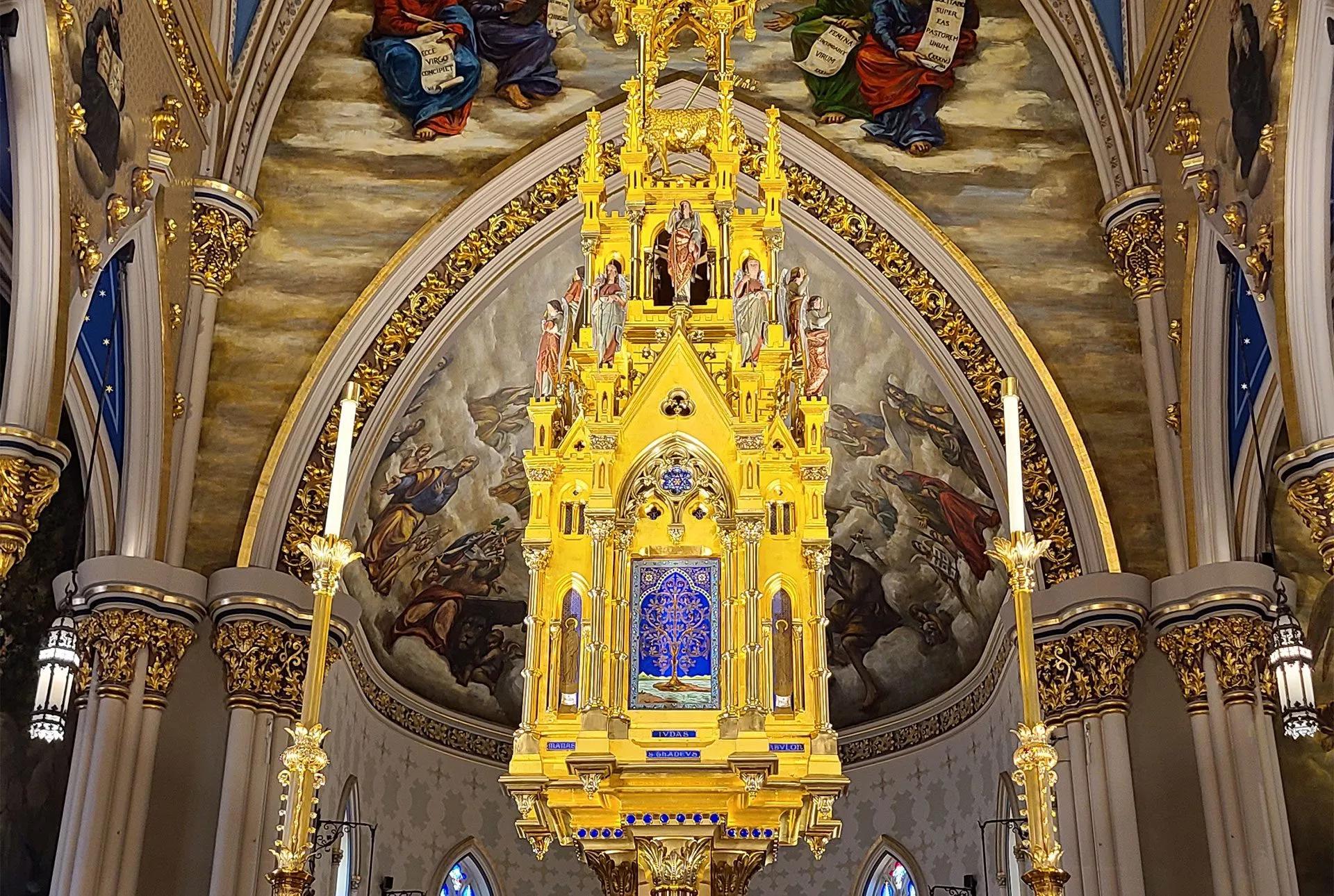 Bose Professional Ceiling of the Basilica.