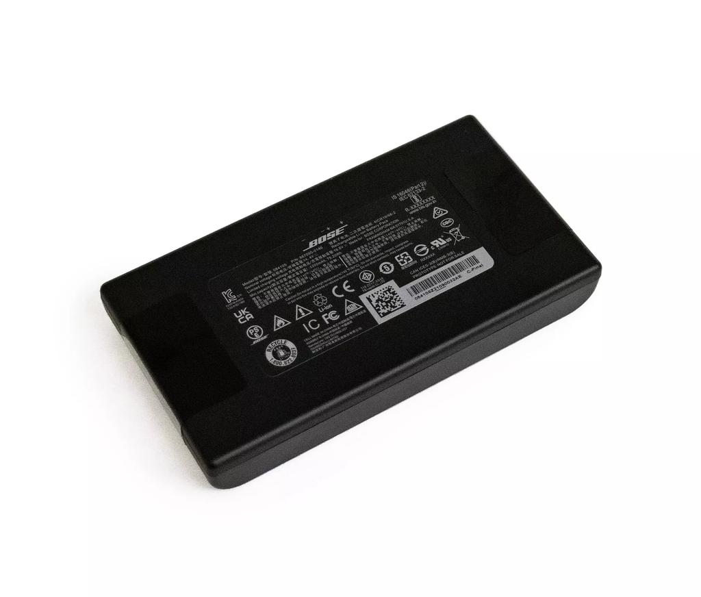 Bose Professional S1 Battery Pack, štítok s parametrami