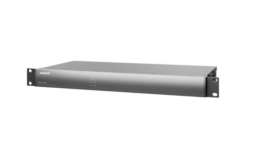 Bose Professional CSP-1248, bočný pohľad na rackovú jednotku