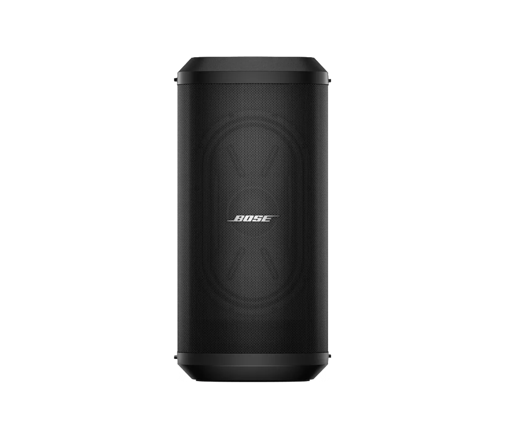 Bose Professional Sub1, prenosný aktívny subwoofer v čiernej farbe