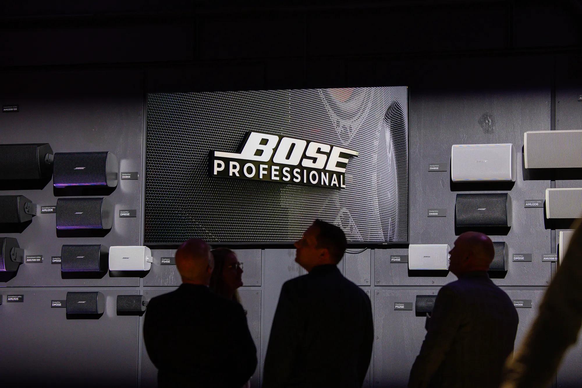 Séance 1 : Présentation et démonstration des nouvelles Bose Professional produits