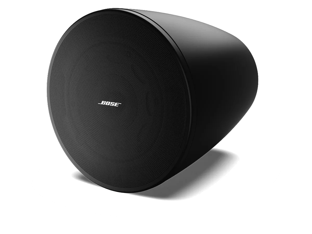 Bose Professional DesignMax DM6PE, čierna verzia, pohľad spredu
