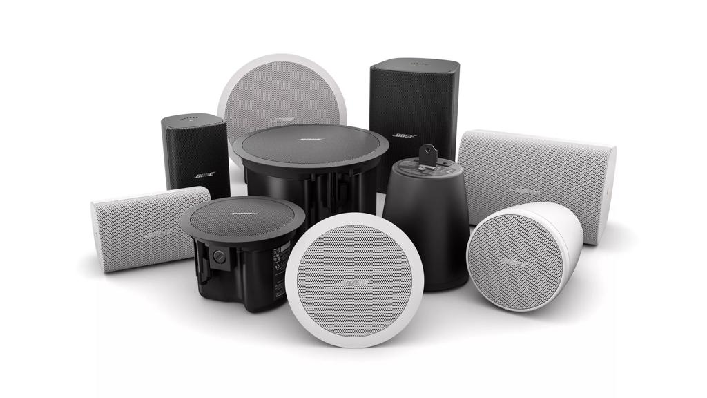 Bose Professional Avances FreeSpace Opciones de altavoces imagen de banner