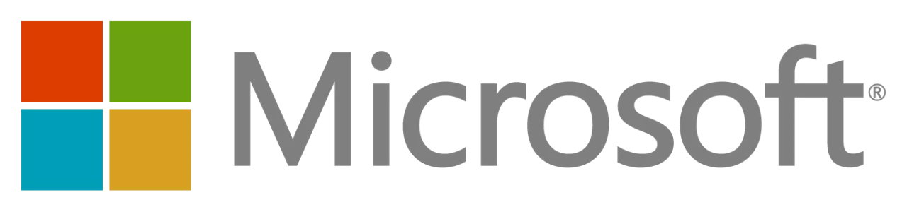 "Microsoft" logo