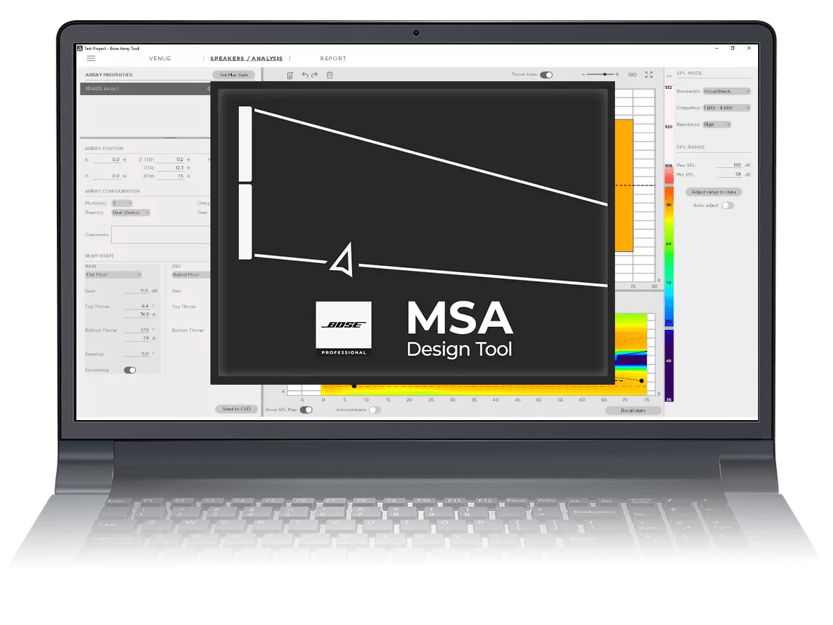 MSA Design Toolソフトウェア