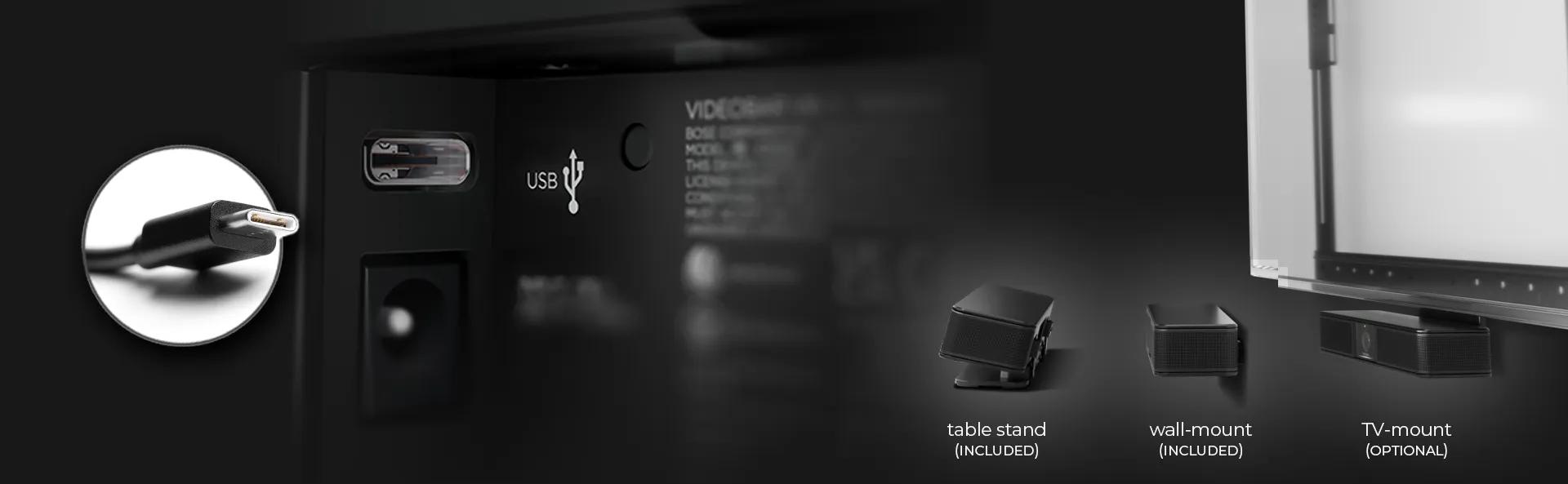 ビデオバーVB-S 会議デバイス - Bose Professional ビデオバーVB-S 会議デバイス - Bose Professional