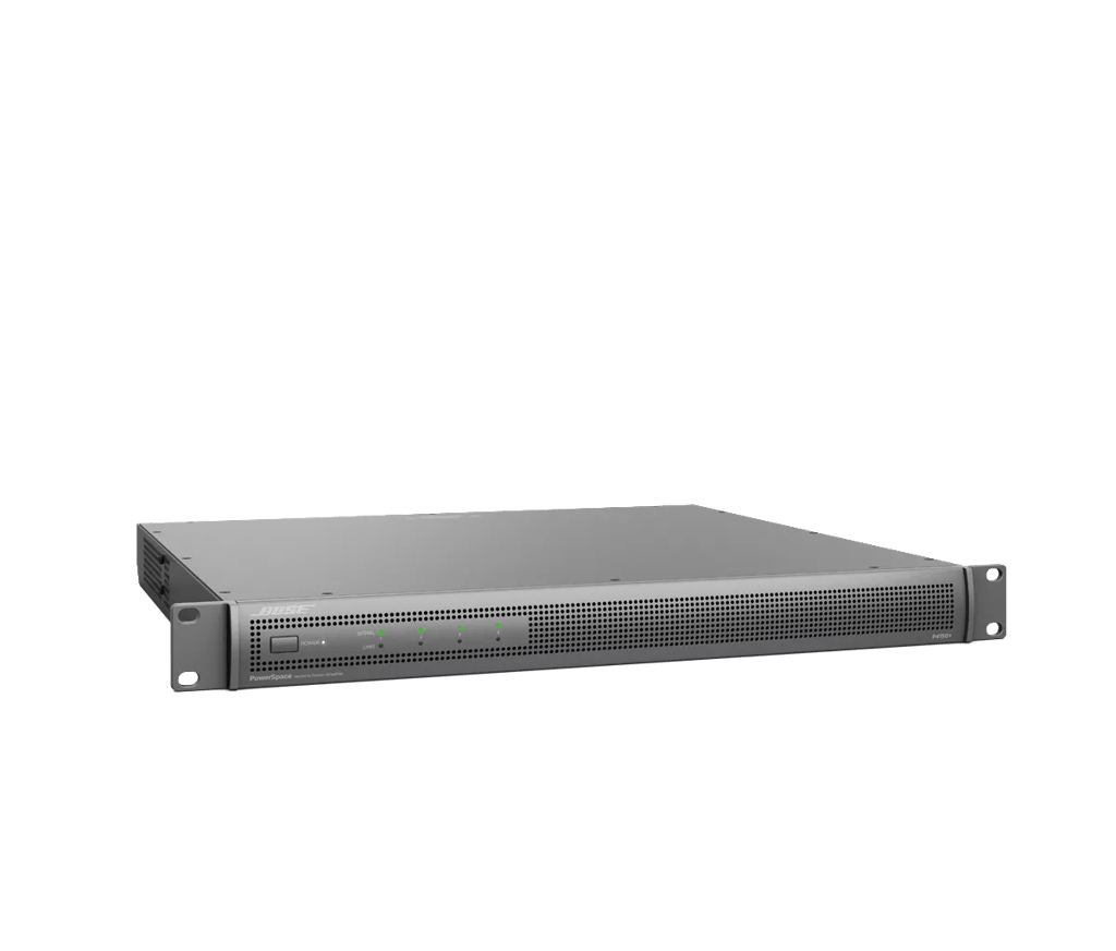 Bose Professional PowerSpace P4150+, zadný panel s konektormi