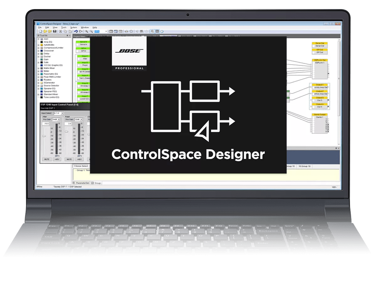 Logiciel ControlSpace Designer