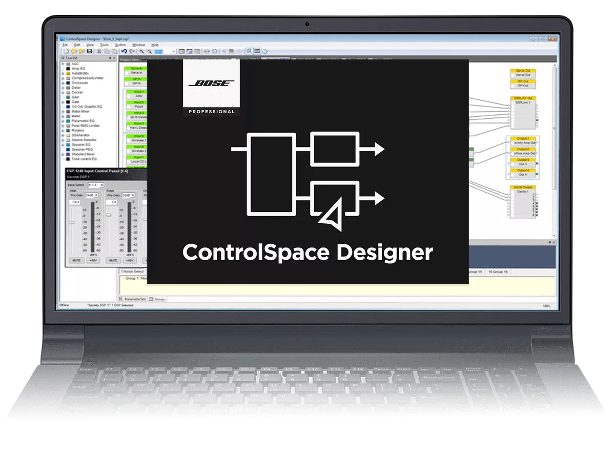 ControlSpace Logiciel de conception