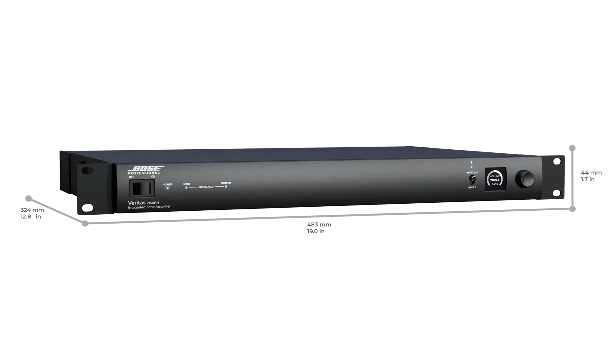 Veritas2160BH_i_IsoRightFacing_Dimensions