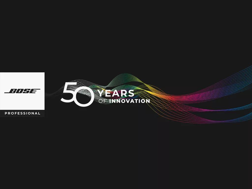 Bose Professional Bringt 50 Jahre Innovation und technische Spitzenleistungen zur InfoComm 2024 Bannerbild