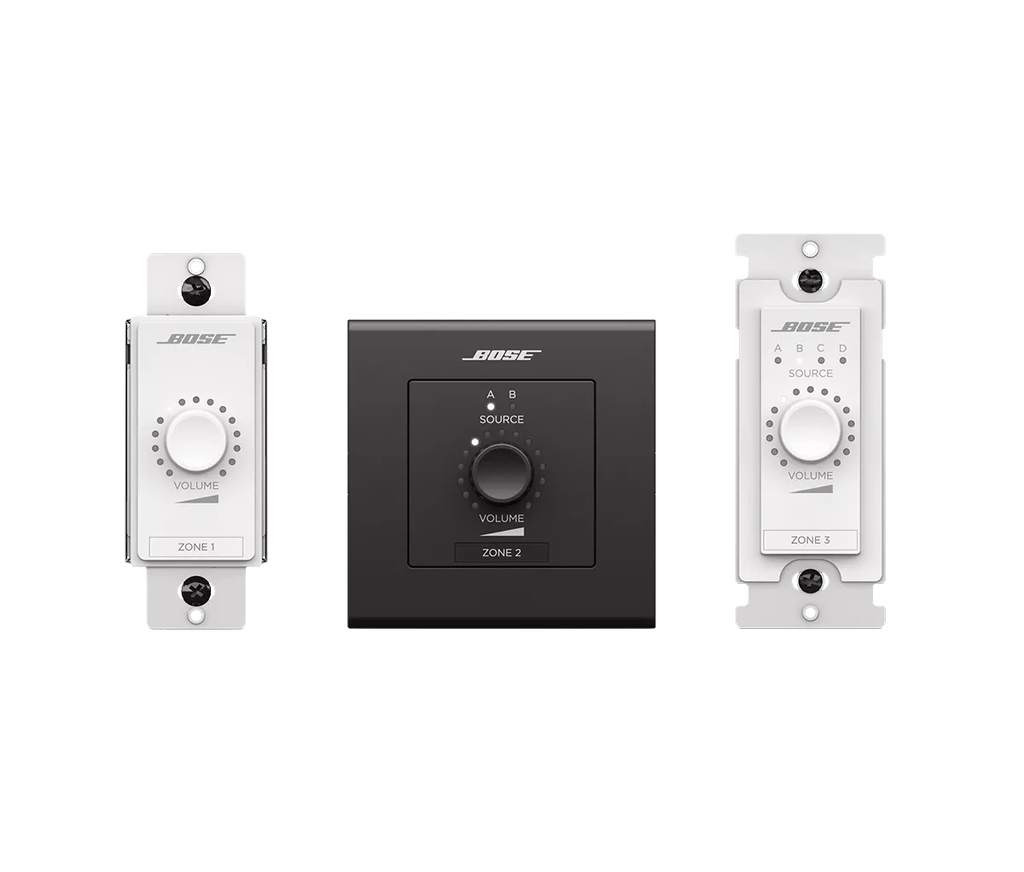 Bose Professional ControlCenter CC-1D/CC-2D/CC-3D, produktová rodina digitálnych ovládačov